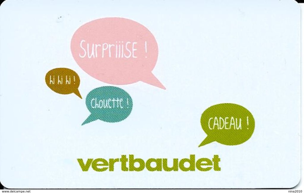 Tarjeta regalo Vertbaudet